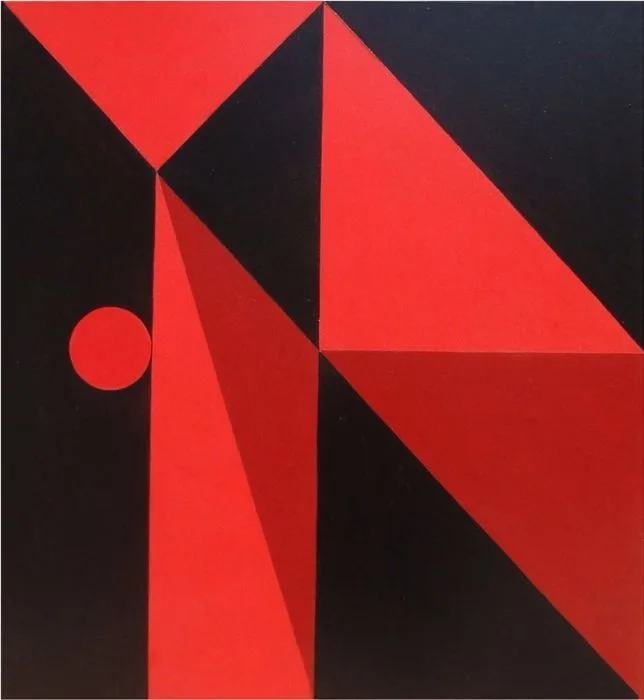 Geometría en Rojo by Carlos Alvarez Maciel