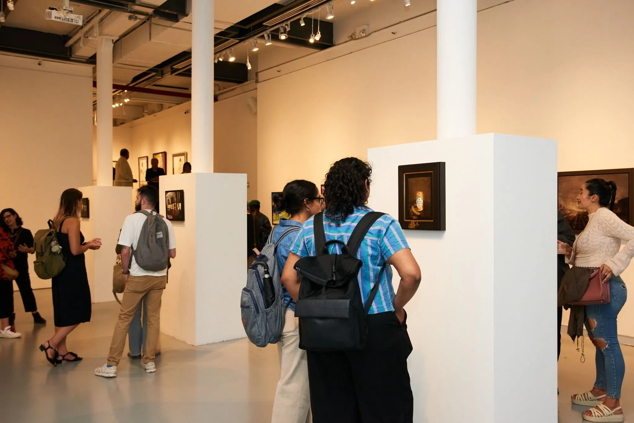 Reception from the Chelsea International Fine Art Competition exhibition